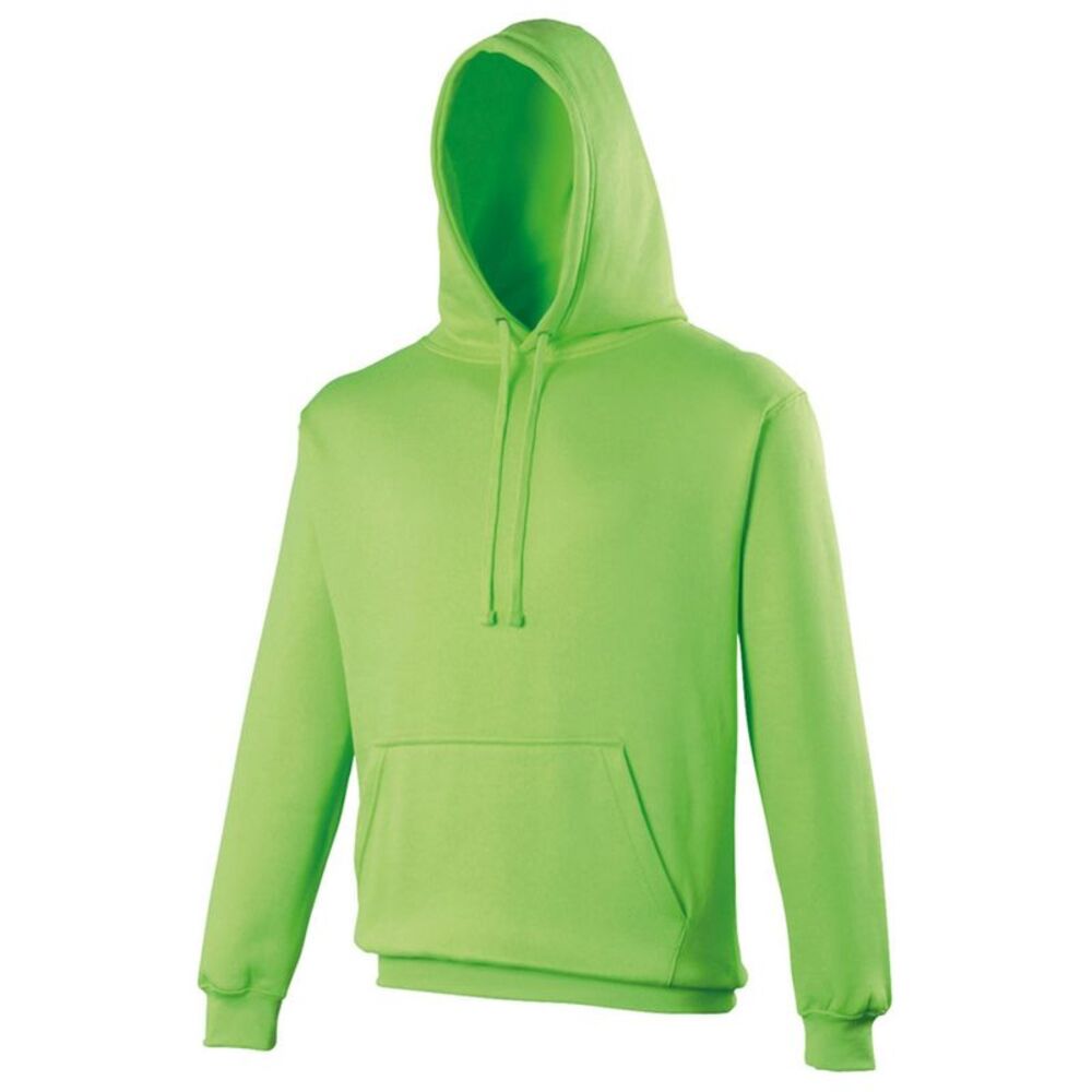 Awdis Mens Electric Hoodie / Electric Green